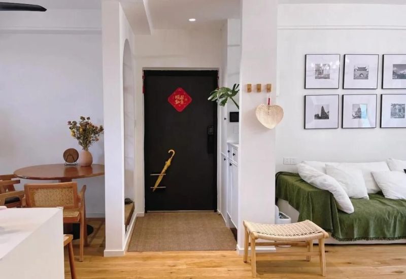 进门没有玄关，怎么办？看完这11个真实人家的设计，我想砸了重装 - 家居知识