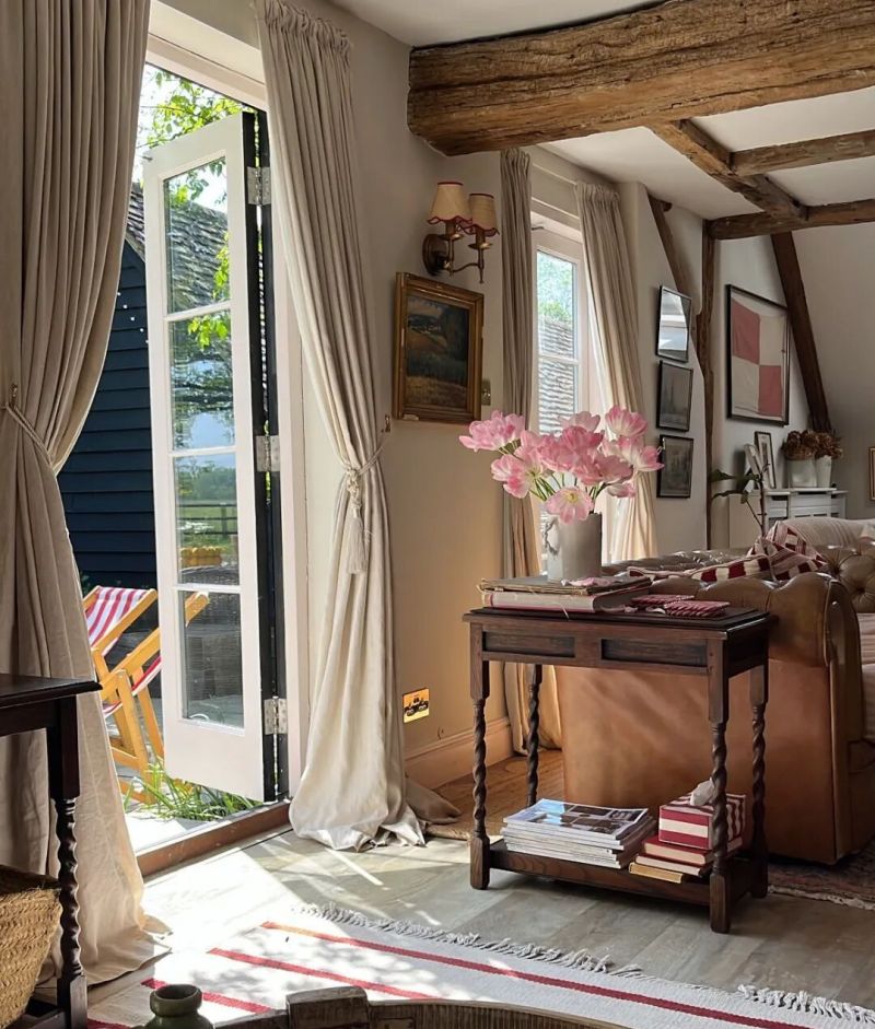 她改造的17世纪老房，英式乡村加上优雅法式风情，细节如此美丽 - 家居知识