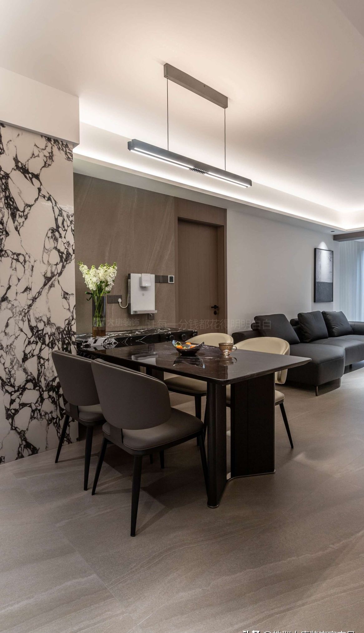 株洲装修设计：120㎡意式风格实景，将高级感揉进日常的松弛里 - 家居知识