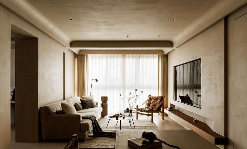 100㎡极简侘寂风，有品质的家！ - 家居知识