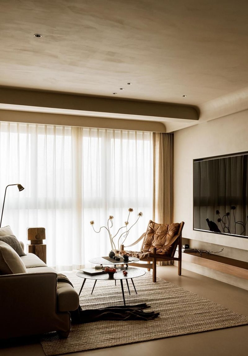 100㎡极简侘寂风，有品质的家！ - 家居知识