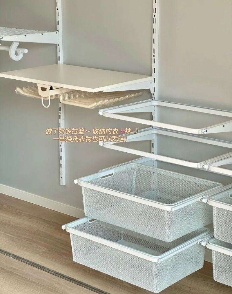 年轻人不做定制衣柜了？学网友的衣柜做法，只挂不叠，收纳力好强 - 家居知识