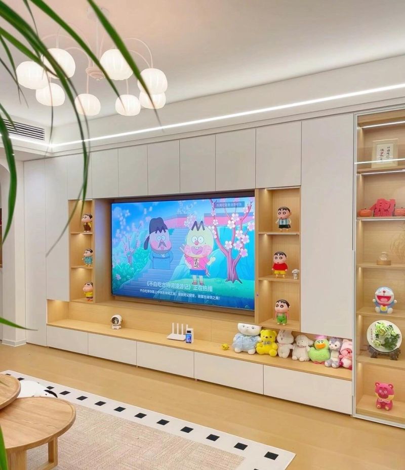 越来越多家庭流行做这种电视墙，再过10年也不过时 - 家居知识