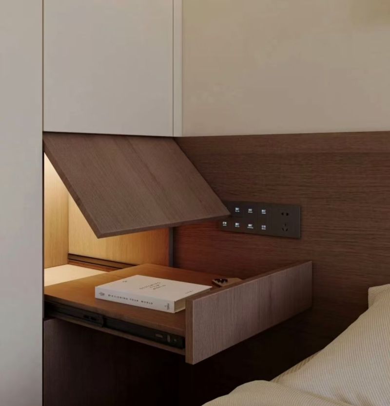 “床头柜”已逐渐退出中国家庭，看看年轻人的做法，高级又实用 - 家居知识