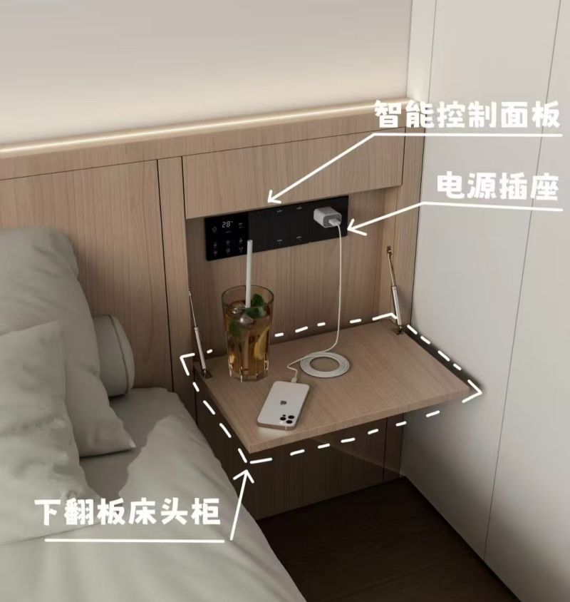 “床头柜”已逐渐退出中国家庭，看看年轻人的做法，高级又实用 - 家居知识