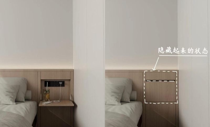 “床头柜”已逐渐退出中国家庭，看看年轻人的做法，高级又实用 - 家居知识