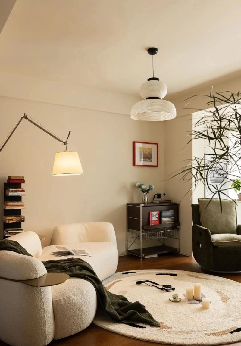 谁说小户型只能将就？95㎡二居中古风与包豪斯的优雅共生 - 家居知识