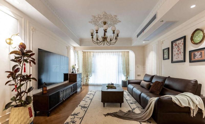 株洲装修设计：135㎡法式风格装修实景，细节藏优雅 - 家居知识