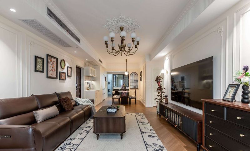 株洲装修设计：135㎡法式风格装修实景，细节藏优雅 - 家居知识