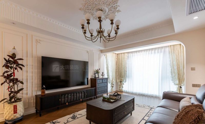 株洲装修设计：135㎡法式风格装修实景，细节藏优雅 - 家居知识