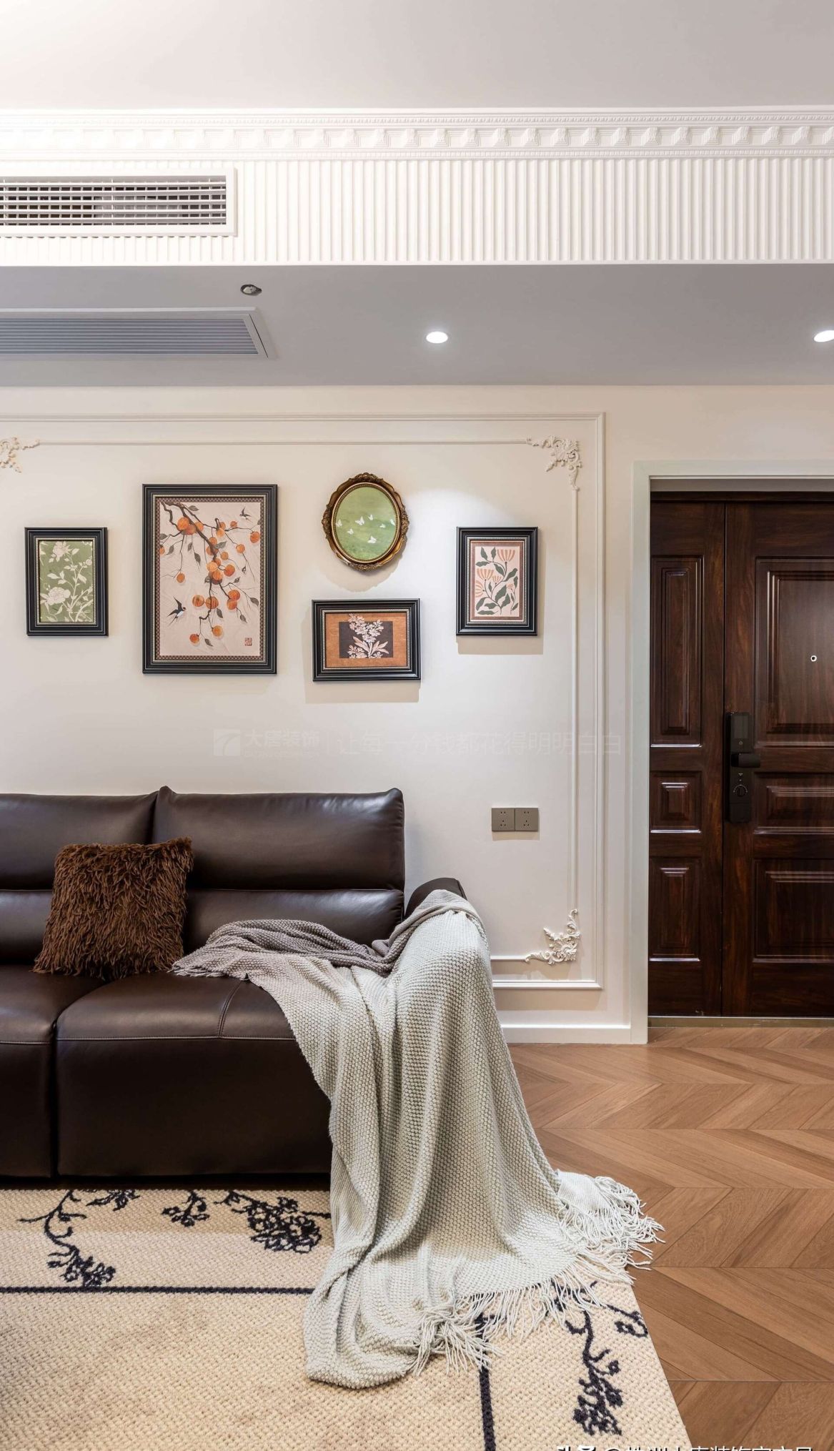 株洲装修设计：135㎡法式风格装修实景，细节藏优雅 - 家居知识