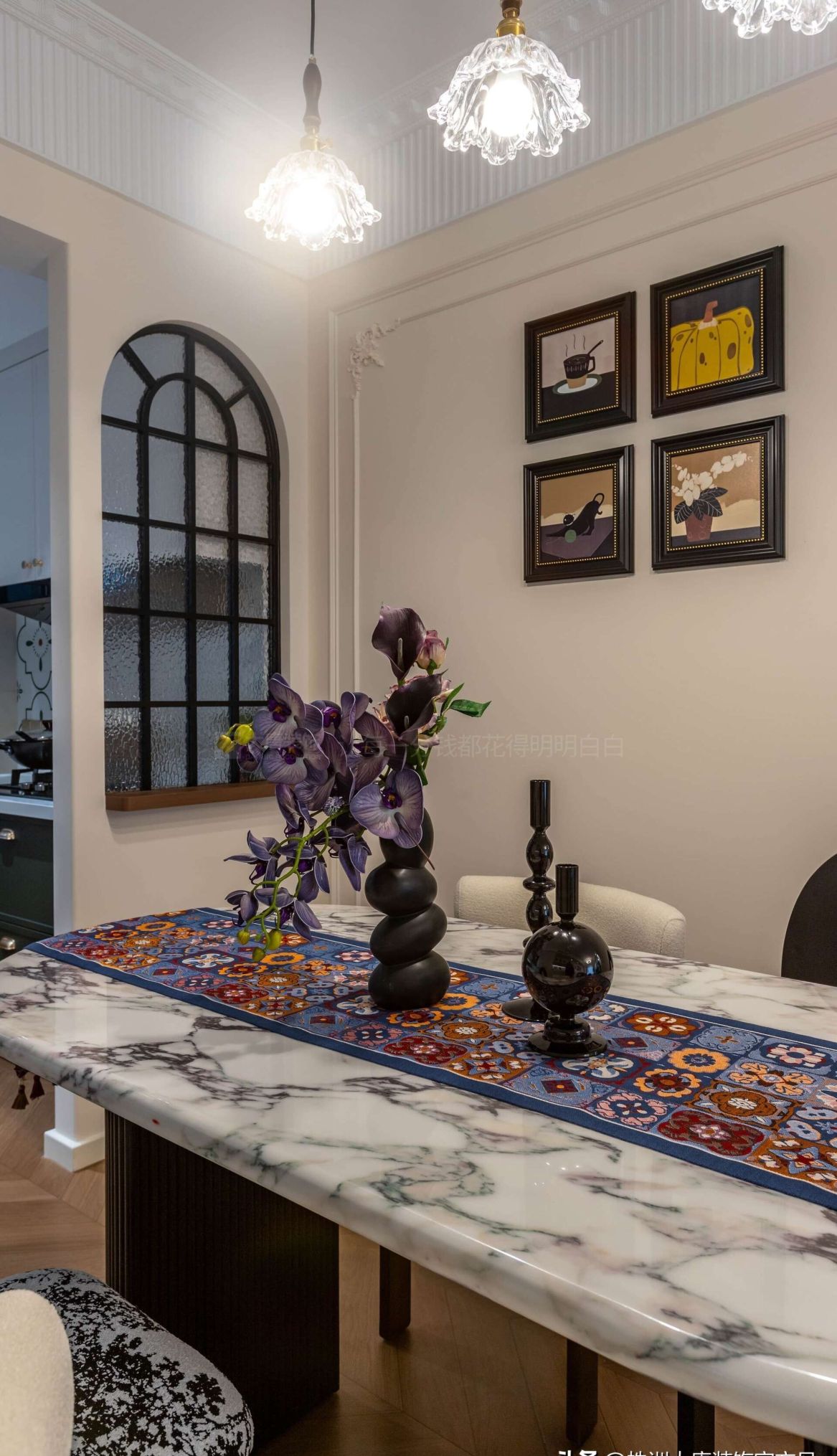 株洲装修设计：135㎡法式风格装修实景，细节藏优雅 - 家居知识