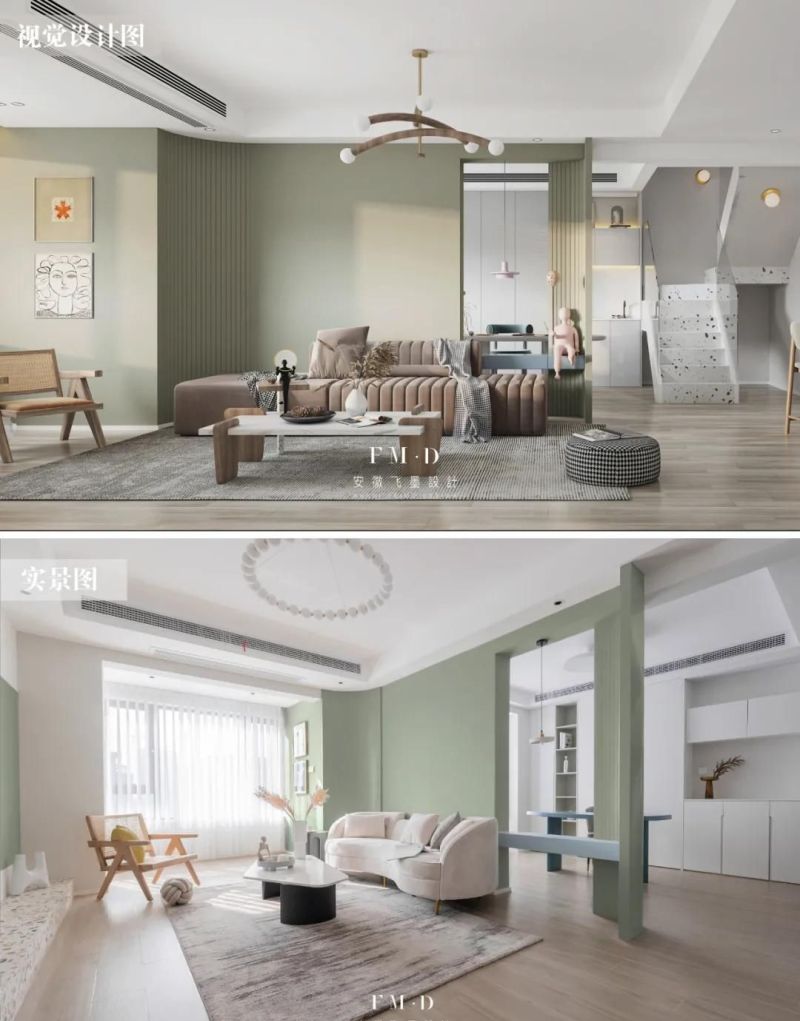 这才是真正的北欧风住宅，147㎡高质量跃层设计，半包18万很耐看 - 家居知识