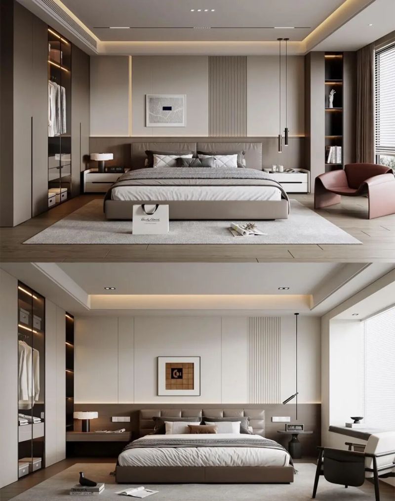 不得不说意式风主卧真的很封神 - 家居知识