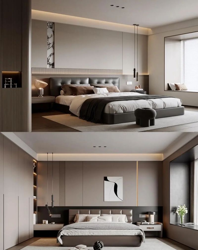 不得不说意式风主卧真的很封神 - 家居知识