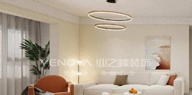 144㎡现代风格装修案例 | 唐山禹洲凤凰府业之峰装饰实景展示