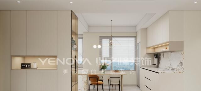 唐山禹洲凤凰府144平方米现代风格装修效果案例业之峰装饰 - 家居知识