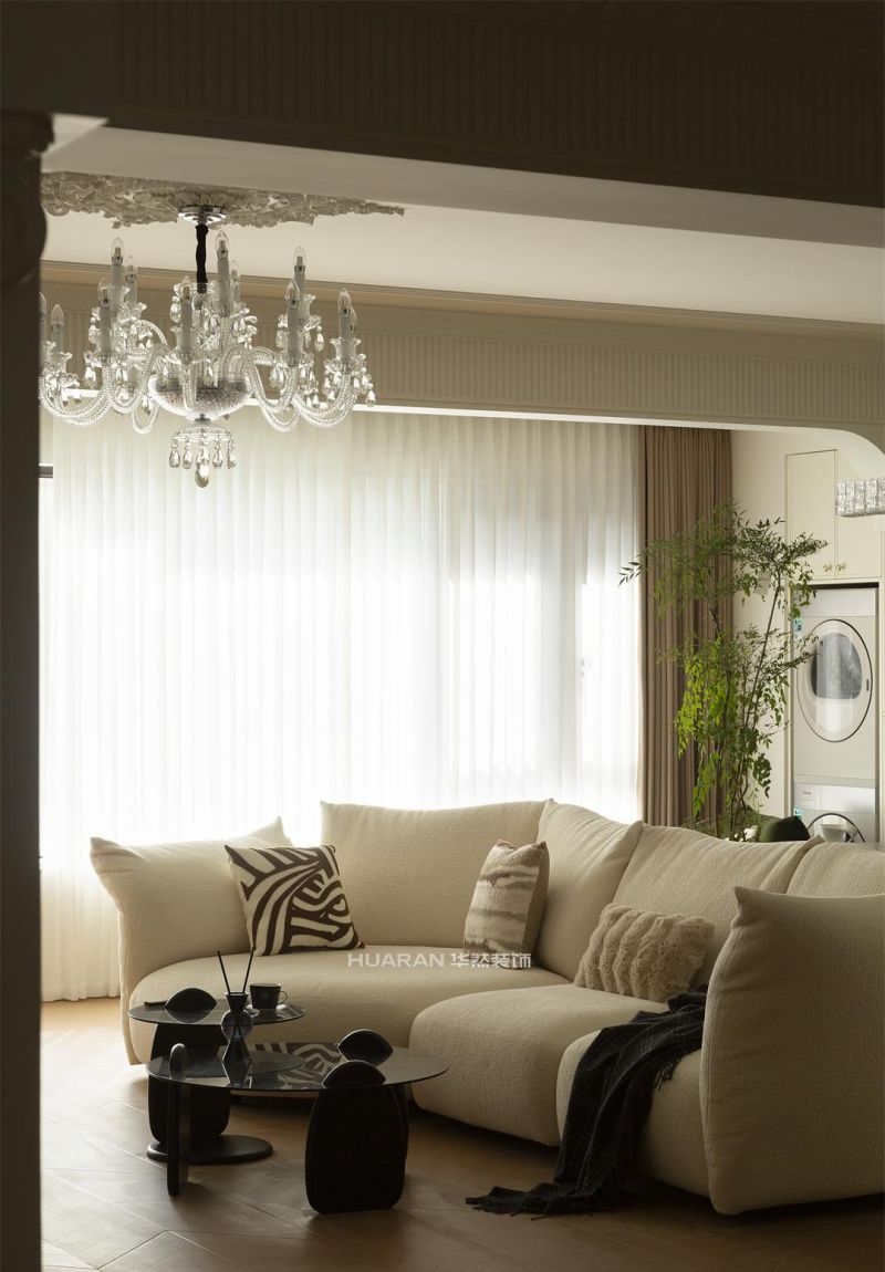 合肥铁四局机关大院145㎡法式奶油风装修实景 - 家居知识