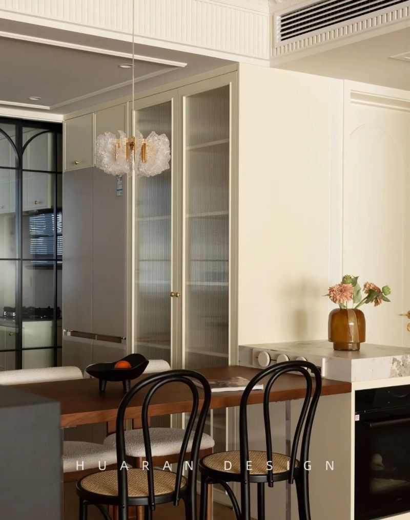 合肥铁四局机关大院145㎡法式奶油风装修实景 - 家居知识