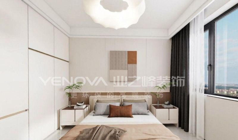 唐山锦绣阅山124平方米现代风格装修效果案例|业之峰装饰 - 家居知识