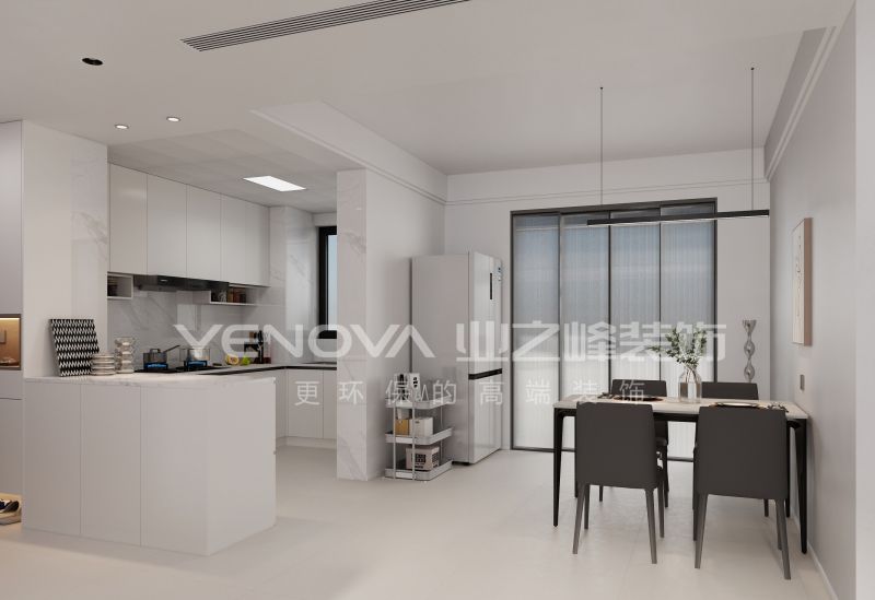 唐山唐城壹零壹130平方米现代风格装修效果案例|业之峰装饰 - 家居知识