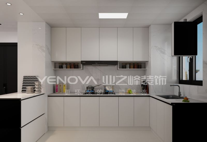 唐山唐城壹零壹130平方米现代风格装修效果案例|业之峰装饰 - 家居知识