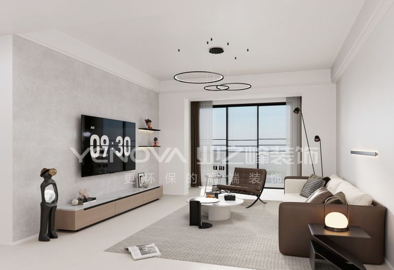 唐山唐城壹零壹130平方米现代风格装修效果案例|业之峰装饰 - 家居知识