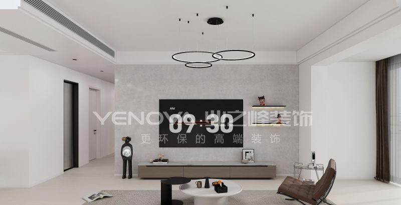 唐山唐城壹零壹130平方米现代风格装修效果案例|业之峰装饰 - 家居知识