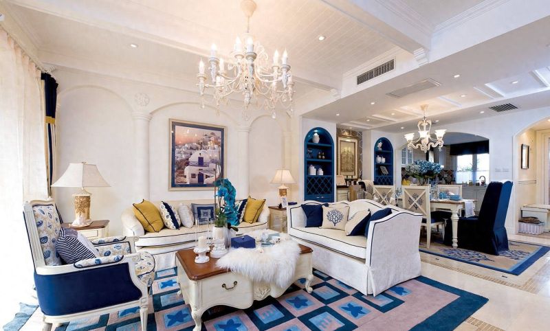 地中海风格怕装不出韵味？翔拓装饰用色彩与线条还原浪漫