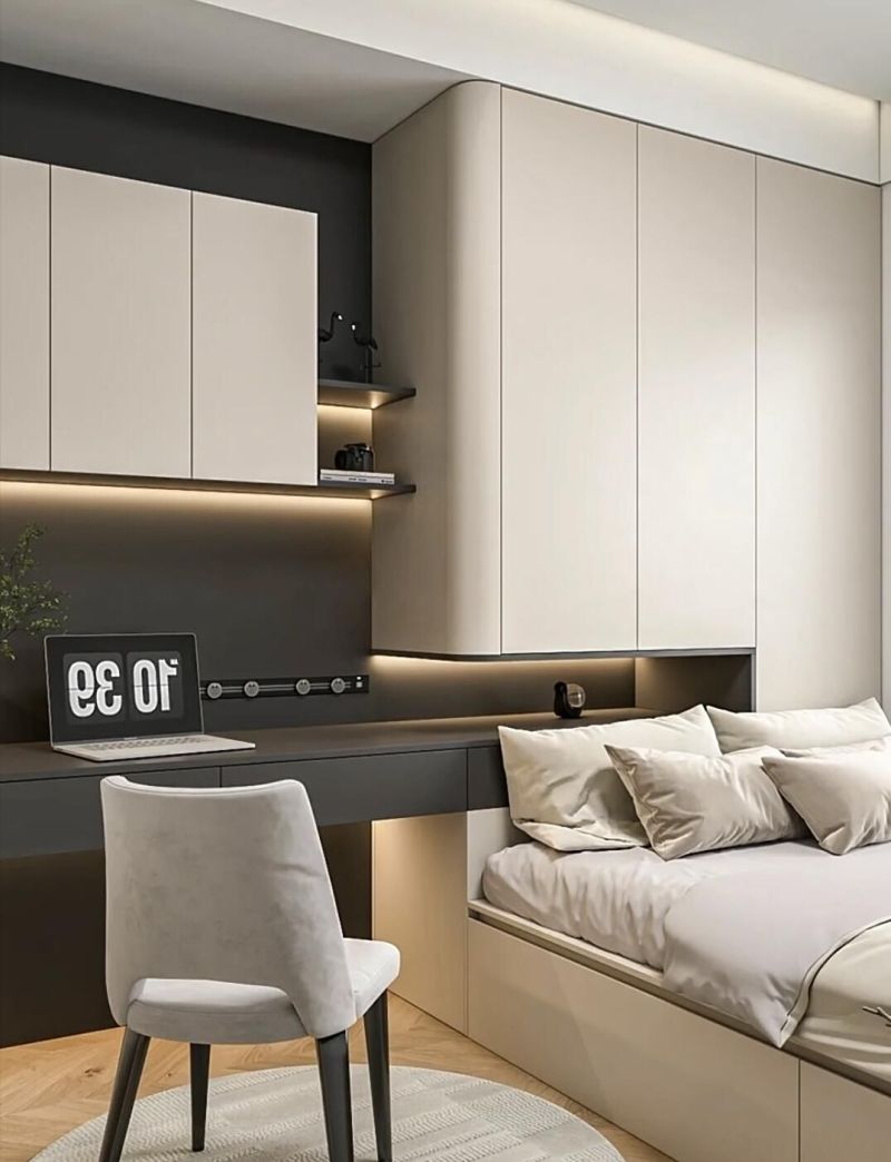 一眼就爱上的小卧室🏠 高定榻榻米合集 - 家居知识