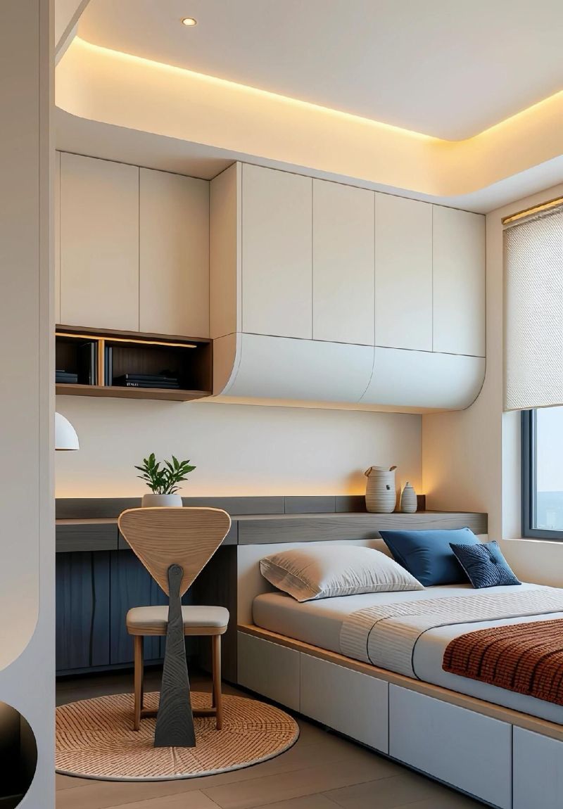 一眼就爱上的小卧室🏠 高定榻榻米合集 - 家居知识