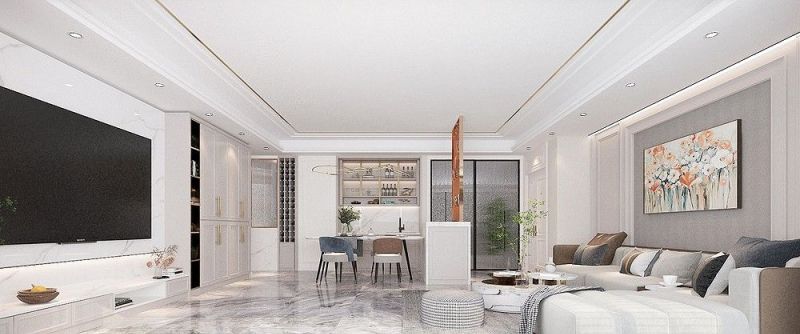 136㎡美式轻奢风装修，颠覆你对家的想象！