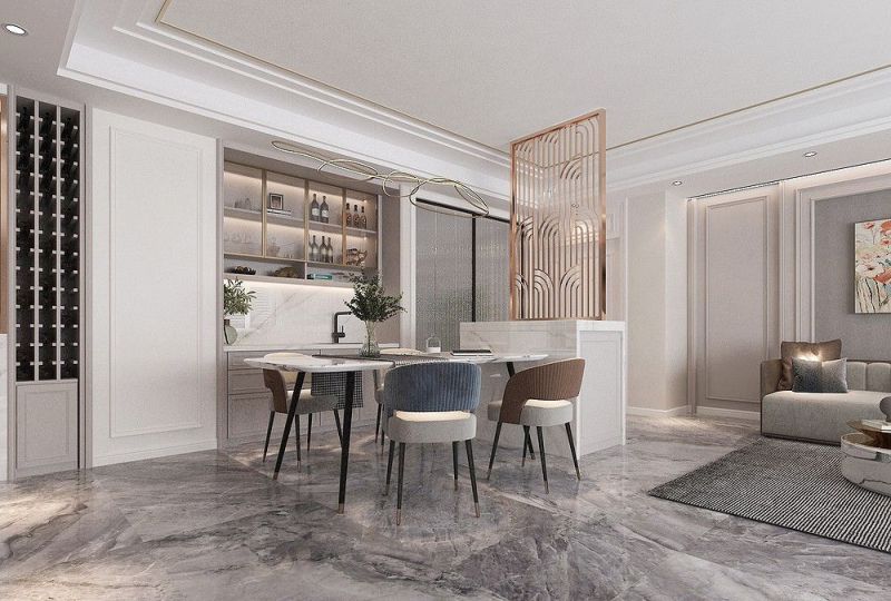 看了这对夫妻的136㎡美式轻奢风，让我对装修有了新的认知，很美 - 家居知识