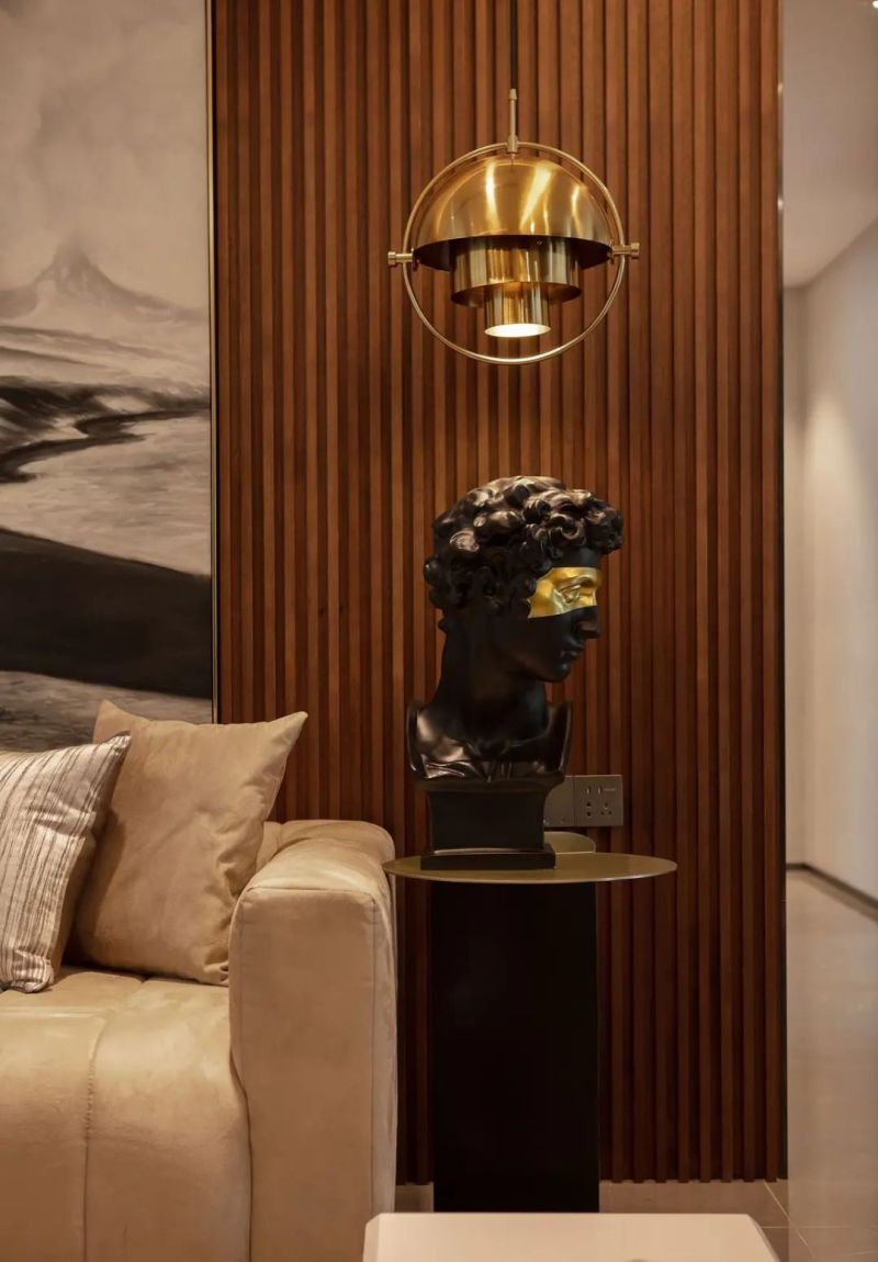 143㎡轻奢现代风，木饰面充斥的空间，稳重端庄有质感 - 家居知识