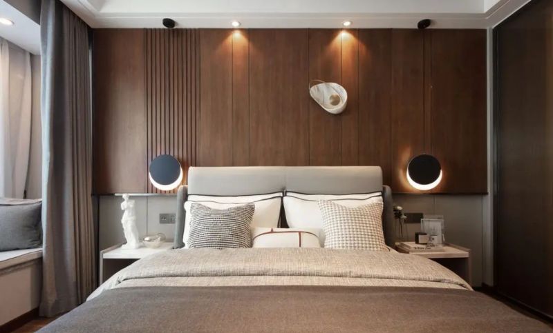 143㎡轻奢现代风，木饰面充斥的空间，稳重端庄有质感 - 家居知识