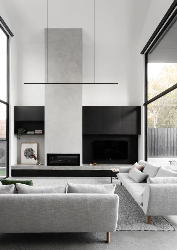 原木+高级黑，绝配 - 家居知识