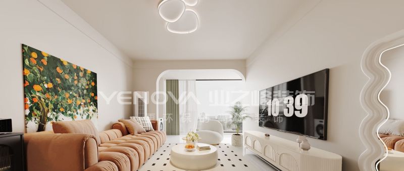 唐山中海九樾126平方米奶油法式风格装修效果案例|业之峰装饰 - 家居知识