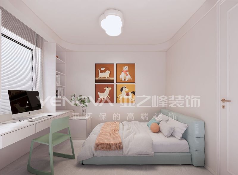 唐山中海九樾126平方米奶油法式风格装修效果案例|业之峰装饰 - 家居知识