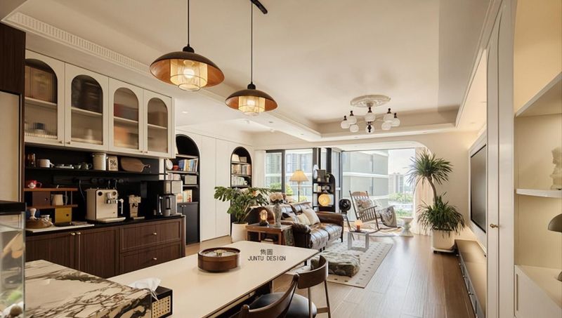 107㎡法式复古风浪漫满屋 - 家居知识