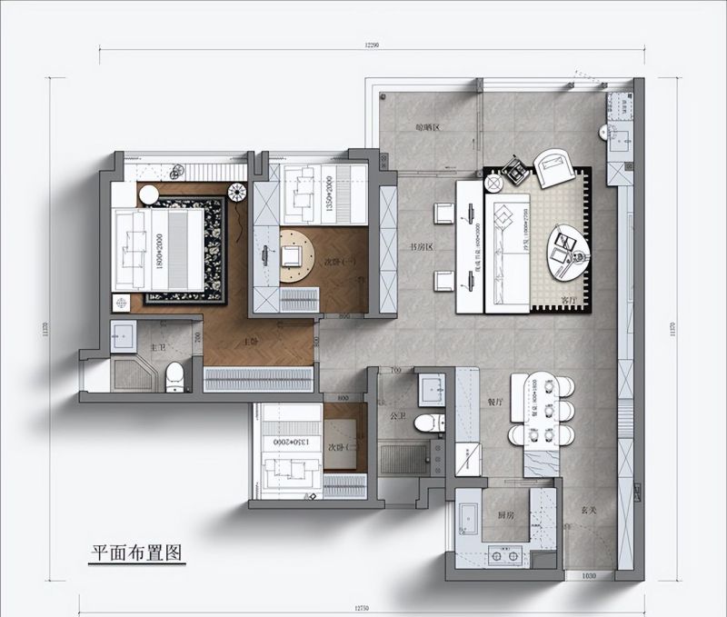 107㎡法式复古风浪漫满屋 - 家居知识