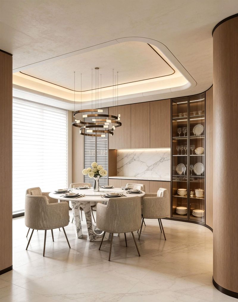 意式轻奢风真的被这个家的质感迷住了，整体效果这也太舒服了。 - 家居知识