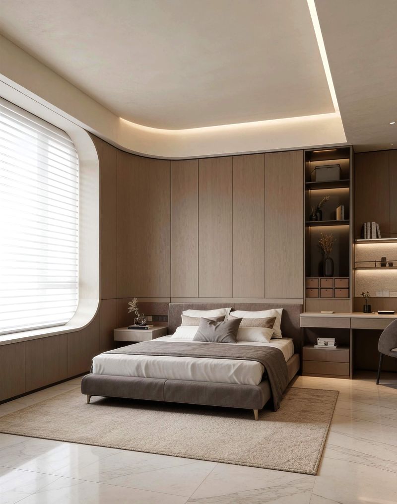 意式轻奢风真的被这个家的质感迷住了，整体效果这也太舒服了。 - 家居知识