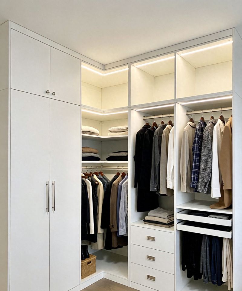 衣柜别瞎定制！老木工教你3个实用技巧，用十年不过时，收纳翻倍 - 家居知识