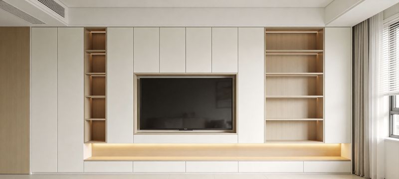 120m²简约家装走红！电视柜设计引全网模仿