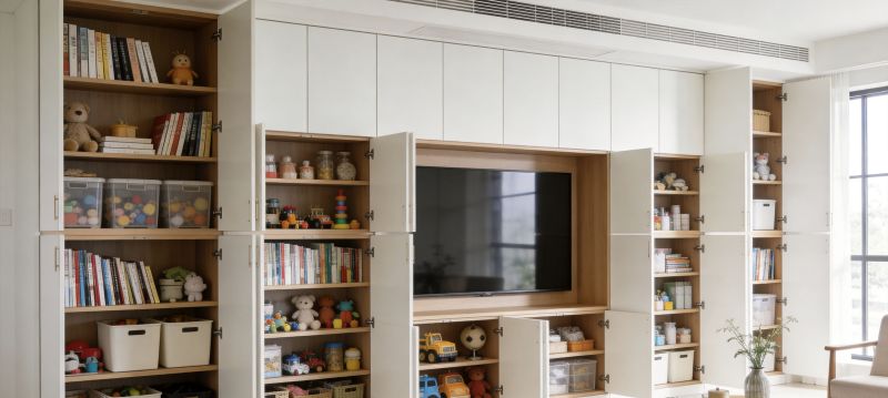 太高级了，一女子晒出120m²的家，仅电视柜就让无数人效仿 - 家居知识