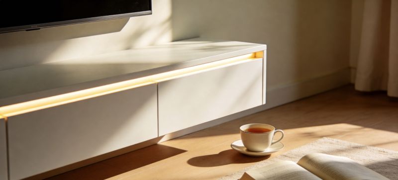 太高级了，一女子晒出120m²的家，仅电视柜就让无数人效仿 - 家居知识