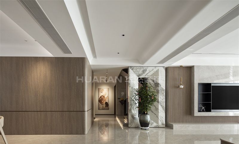 【实景】合肥内森庄园608㎡现代风装修落地实景 - 家居知识