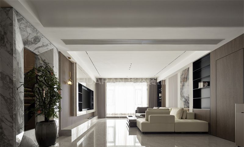 【实景】合肥内森庄园608㎡现代风装修落地实景 - 家居知识