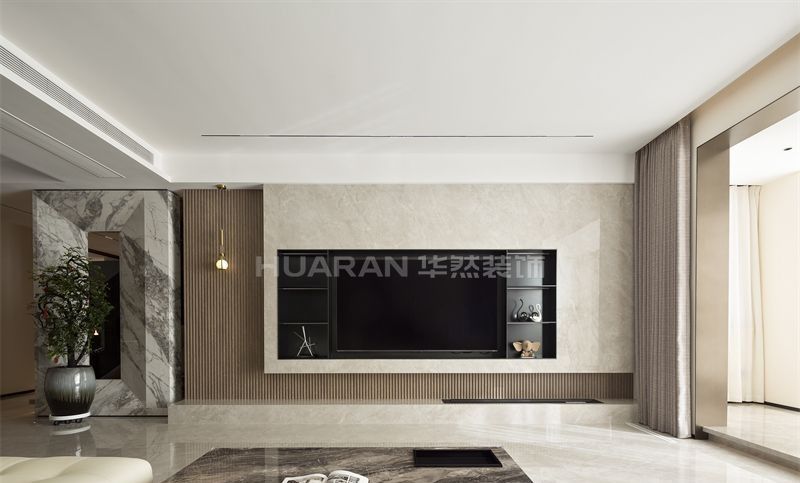 【实景】合肥内森庄园608㎡现代风装修落地实景 - 家居知识