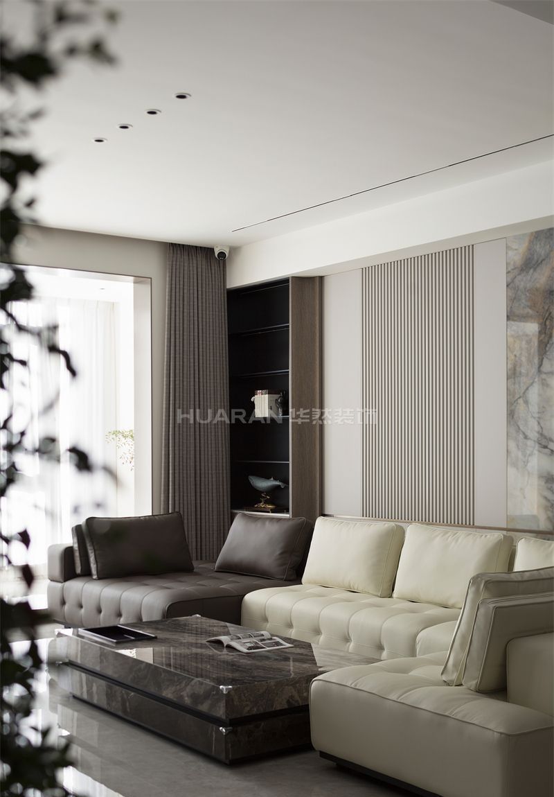 【实景】合肥内森庄园608㎡现代风装修落地实景 - 家居知识